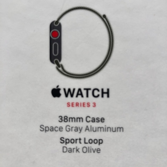 Used Apple Aluminum 3 Series w/GPS & Packaging - Picture 2 of 8